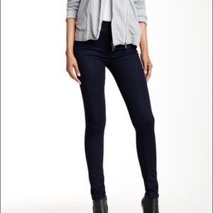 Dark wash super high waister jeans by Hudson. EUC